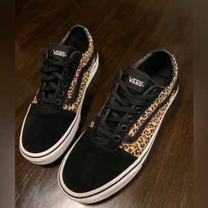 Cheetah Print Vans